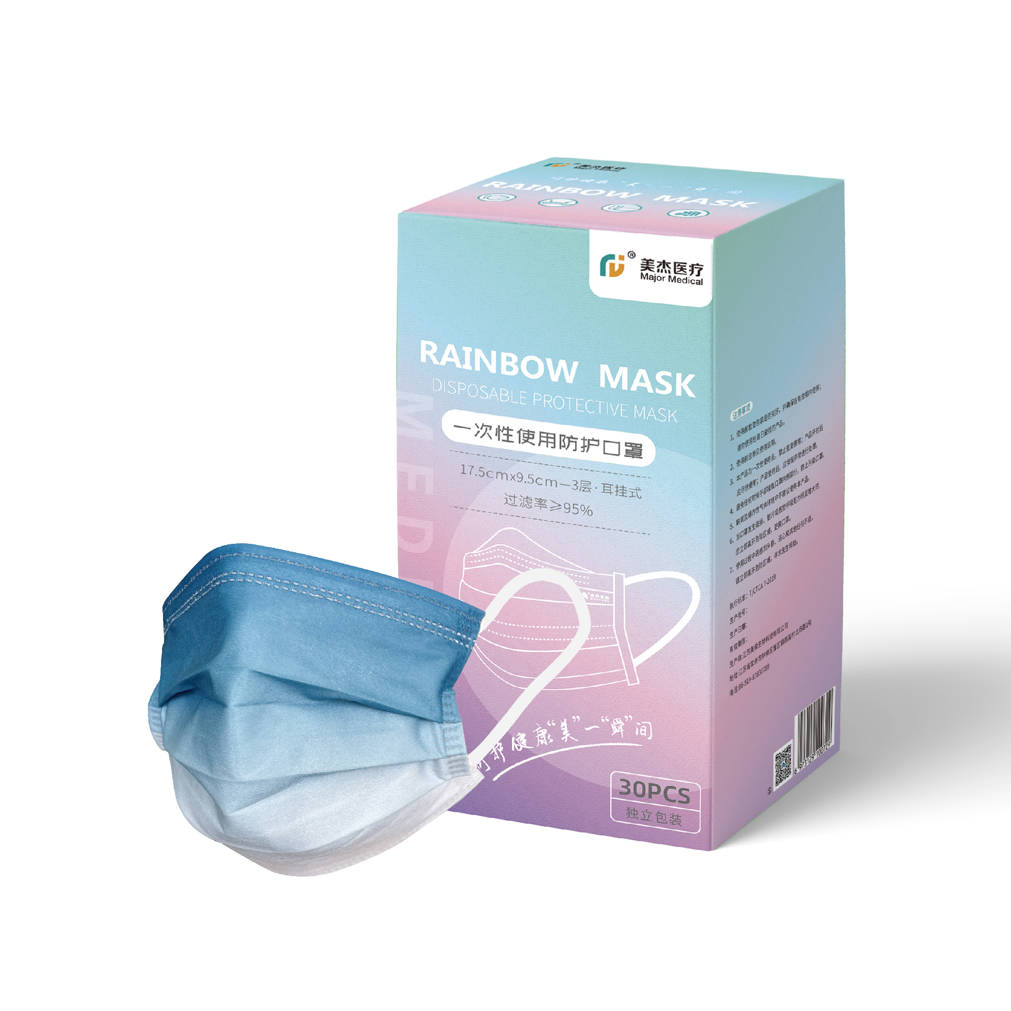 Rainbow Gradient Mask