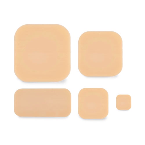 silikonskum förband utan kant